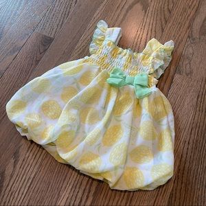 Cute Baby Dress with Lemons 🍋